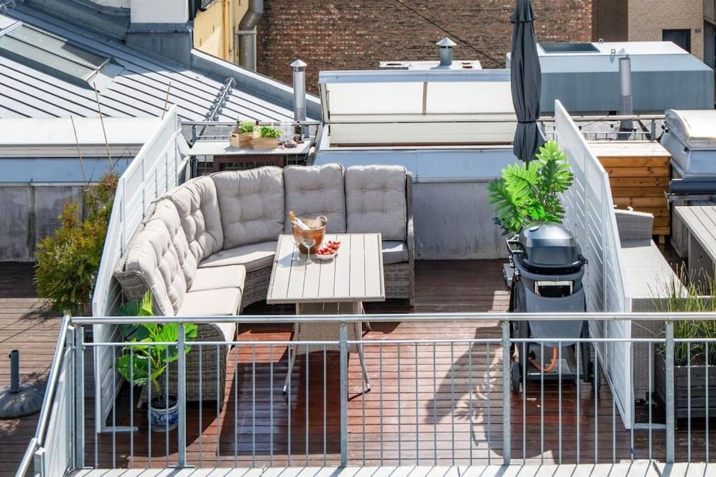 Live On The Roof Of Oslo City Center Apartment Luaran gambar