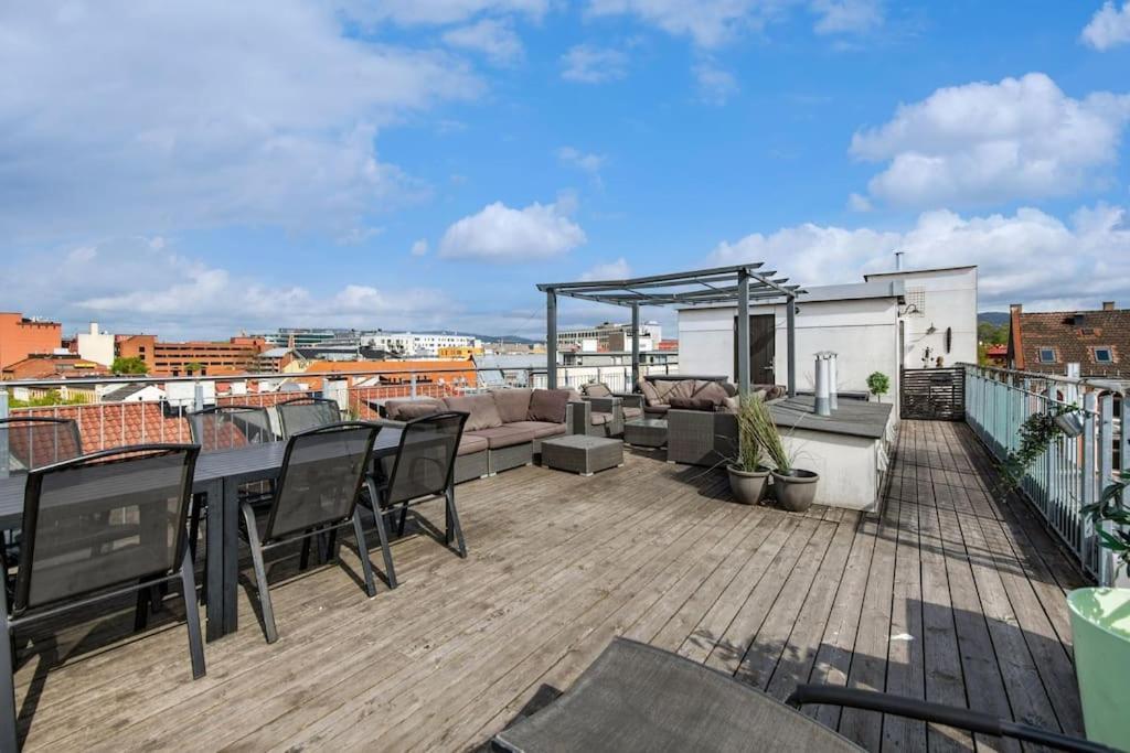 Live On The Roof Of Oslo City Center Apartment Luaran gambar